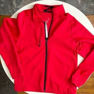 Zero Restriction Mens Full Zip Golf Jacket Size Medium Soft Shell